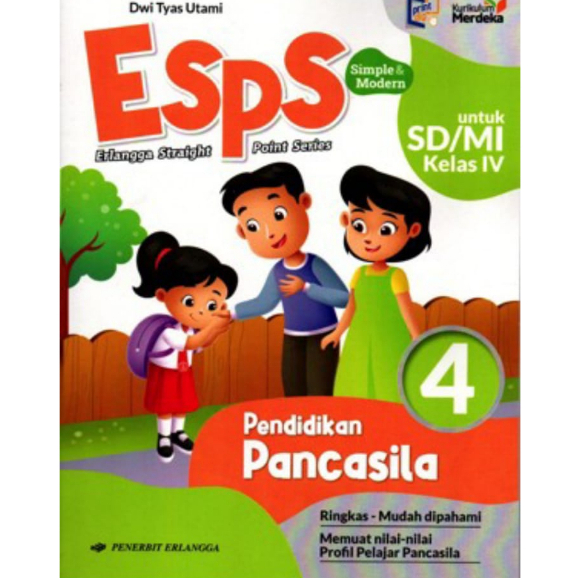 ESPS PANCASILA KELAS 4 SD KURIKULUM MERDEKA ERLANGGA