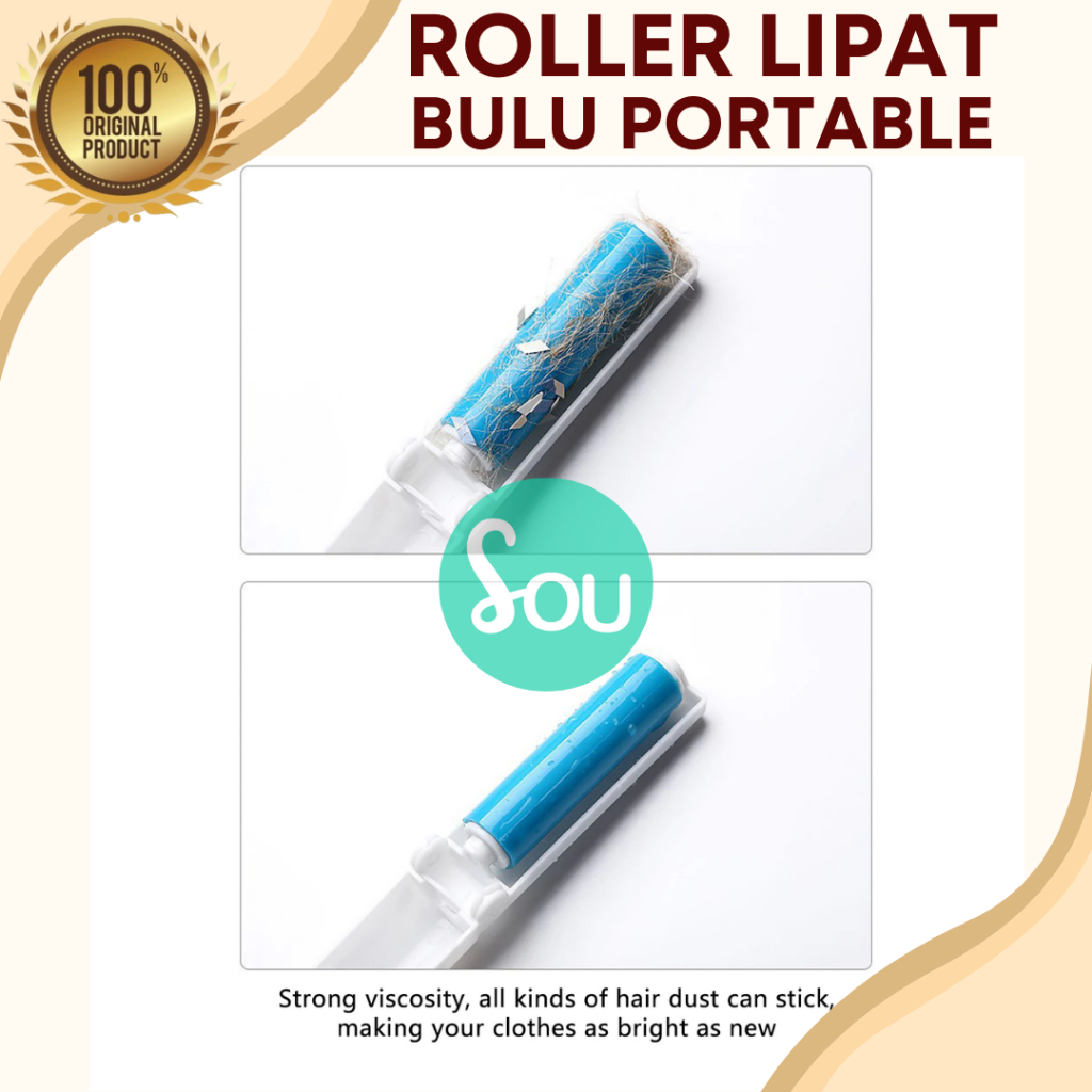 Pembersih Bulu Kucing Anjing ROLLER