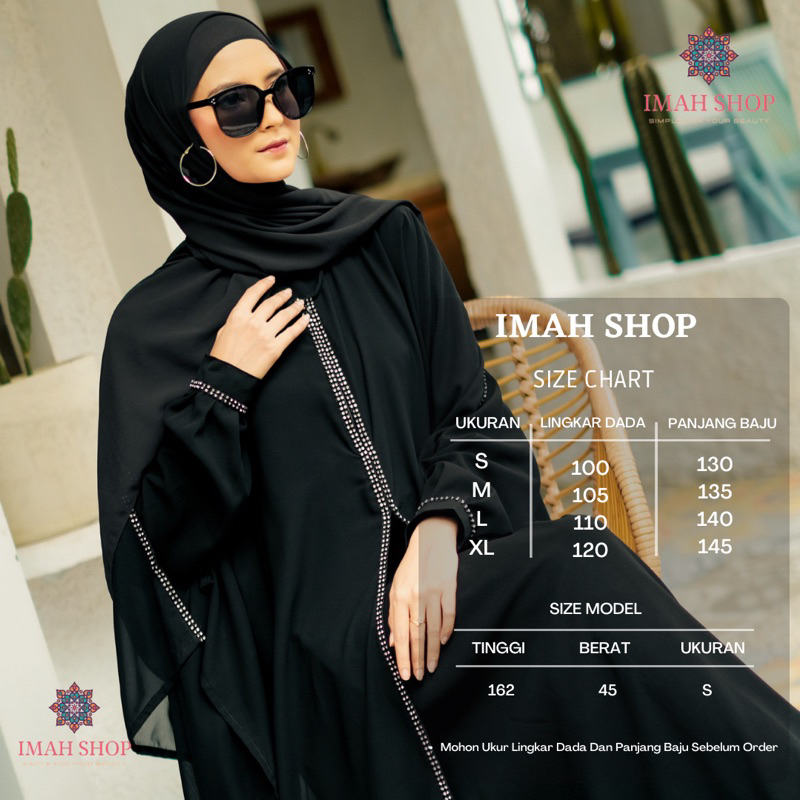 NEW EXCLUSIVE ABAYA TURKEY KAFTAN DUBAI OUTHER SAUDI 2IN1 MATA Swarovski ORI #abayaturkey #kaftan #abaya #abayablink kaames  812