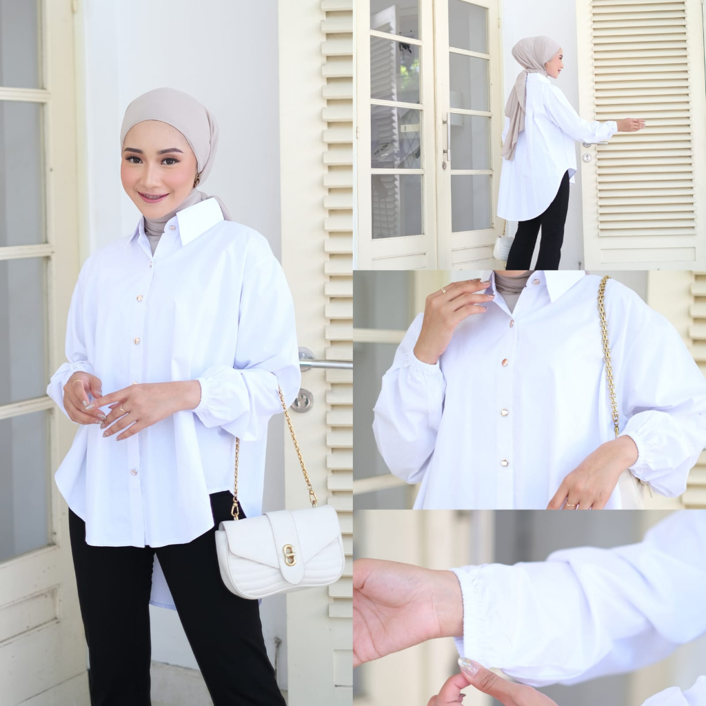 Aura blouse | atasan wanita | blouse hits wanita