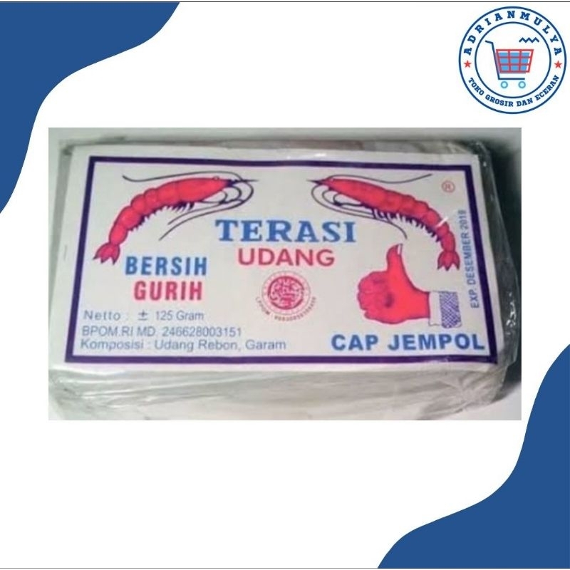 

Terasi Udang Cap Jempol 125 gram