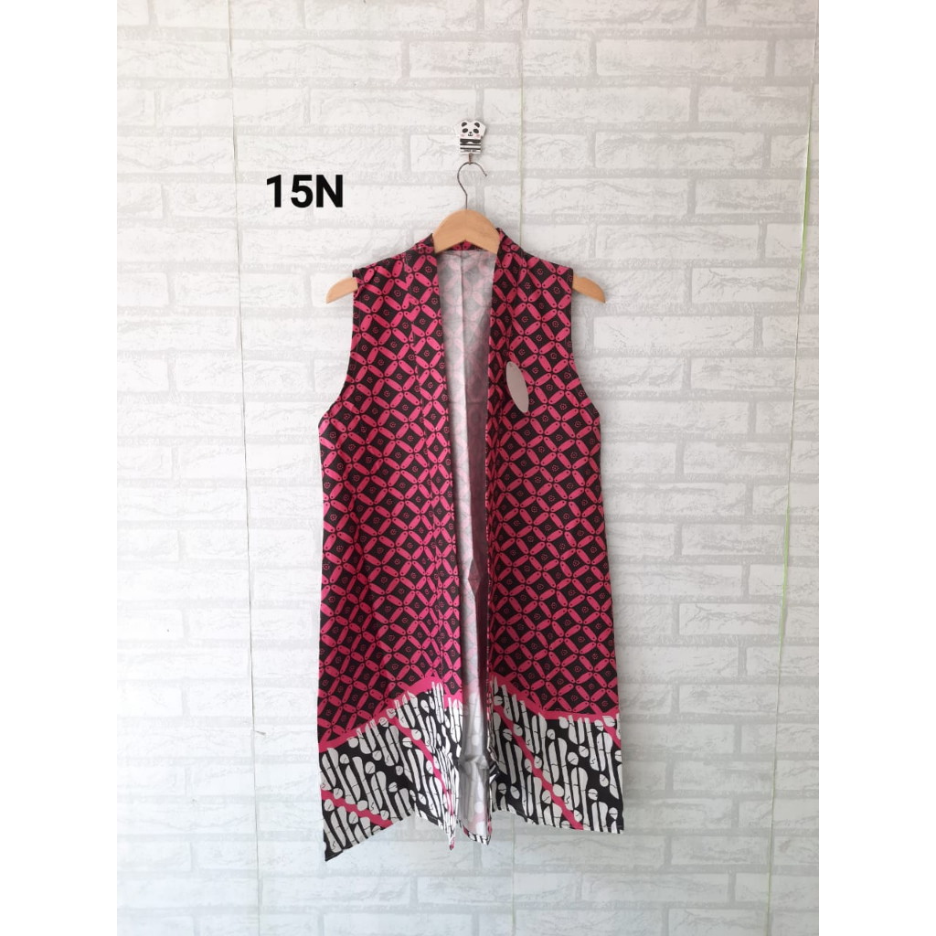 Vest outer batik yukensi