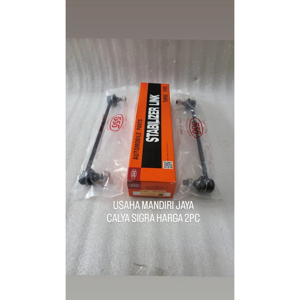 LINK STABILIZER 555 JP CALYA SIGRA HARGA 1SET 2PC 48820-BZ060