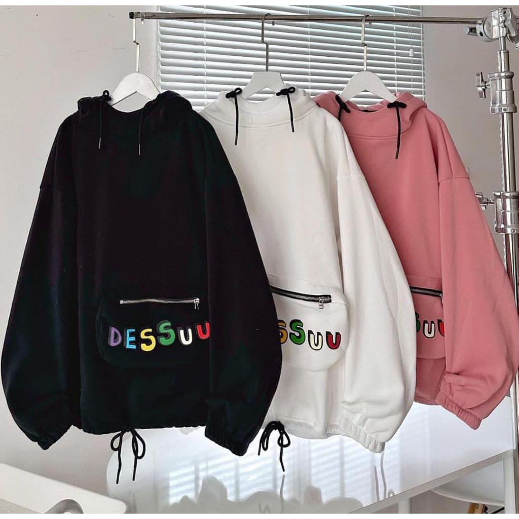 SWEATER HOODIE OVERSIZE WANITA | SWEATER JUMPER TALI SERUT DESUU