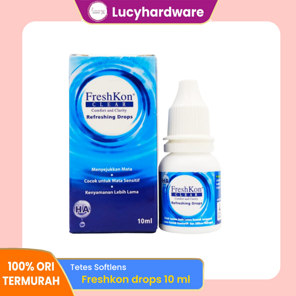Tetes mata softlens Freshkon 10ml eye drops