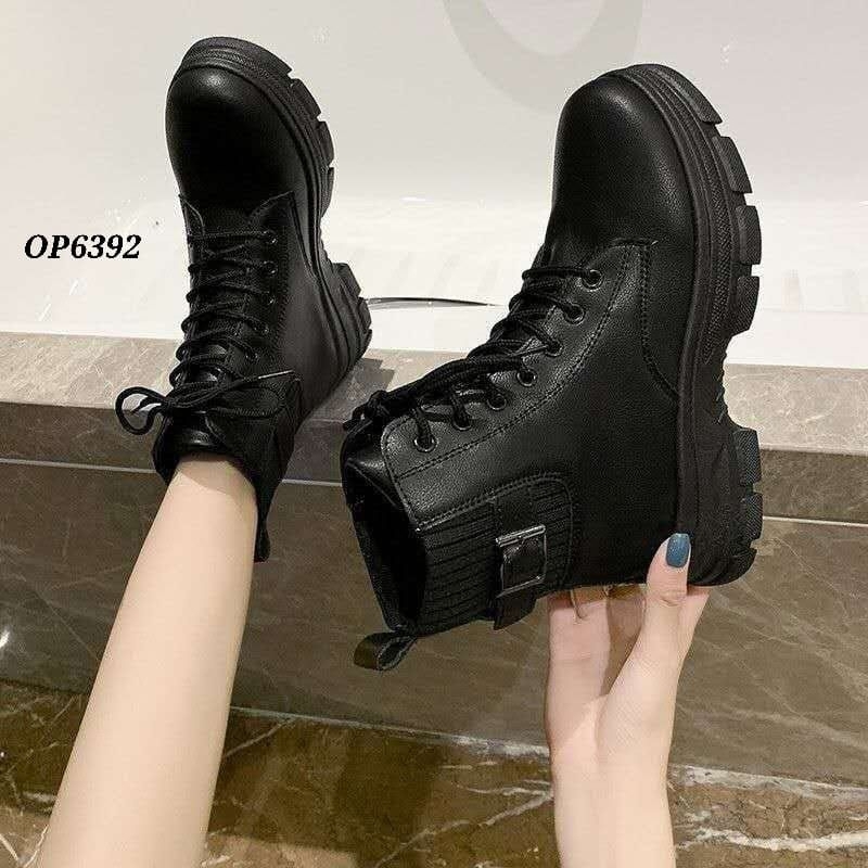 Wajib up 1 size BOOTS COMBAT STYLE KOREA OP6392