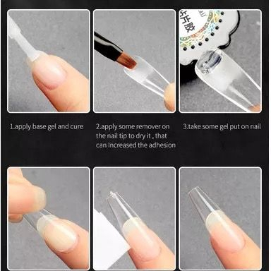 ￼ZYZC Glue Nail Tip For Nail Extension 10G/ Nail Gel Glue untuk Kuku Palsu