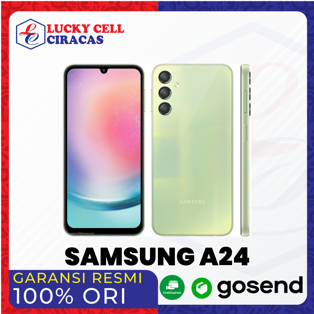 SAMSUNG GALAXY A24 8/128 GARANSI RESMI