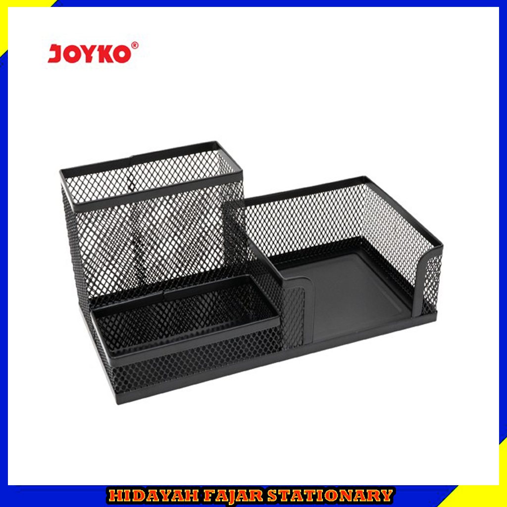 

Desk Set / Pen Holder / Tempat Alat Tulis Jaring Jala Joyko DS-20