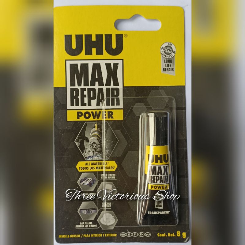 

Original lem UHU max repair power 8gr