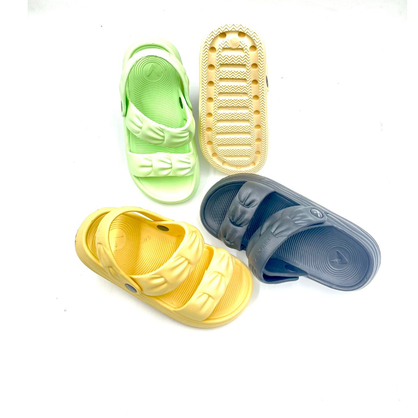 Sandal Slip On Tali Belakang Sandal Perempuan VANCHNEE Bahan Karet Anti Licin Vanchnee 729 M UKURAN 36-40