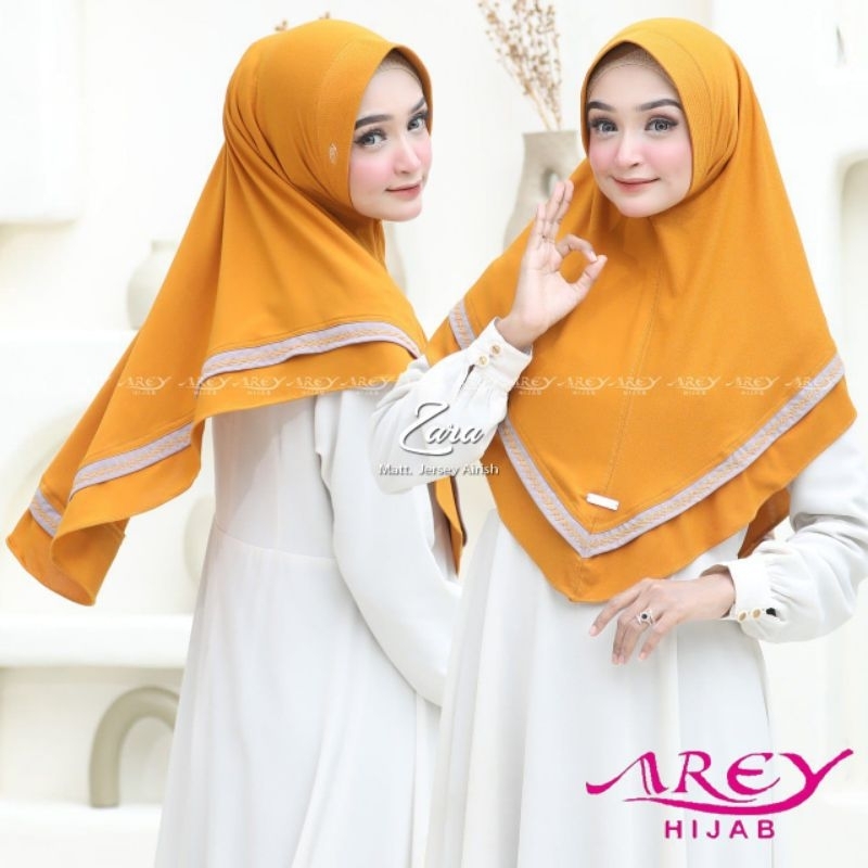 (Original Arey) ZARA •jilbab instan jersey irish•hijab instan pet list