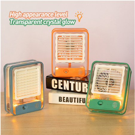 KIPAS ANGIN PORTABLE MINI AC HUMIDIFER AIR COOLER