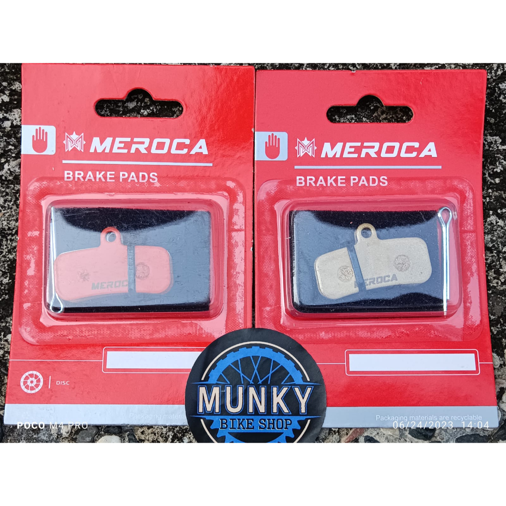 Meroca Brakepad kampas D03S H03A H03C N03A N03C pengganti shimano saint zee XTR XT SLX Deore TRP tek