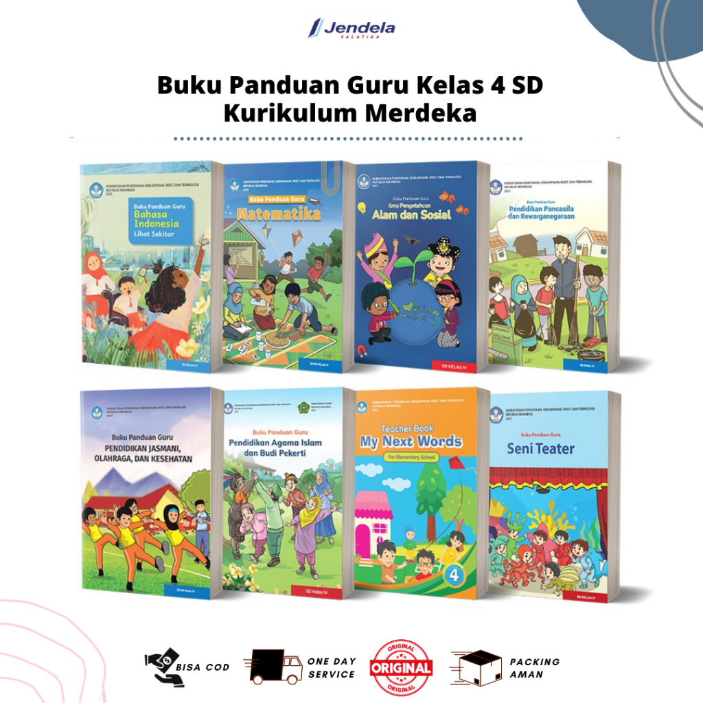 Buku Panduan Guru Kelas 4 SD Kurikulum Merdeka - Buku Guru Kelas 4 SD