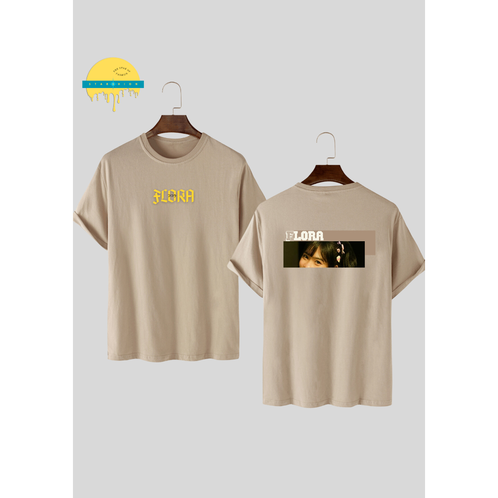 T-SHIRT FLORA JKT48 || KAOS FLORA JKT48 || EDISI FLORA JKT48