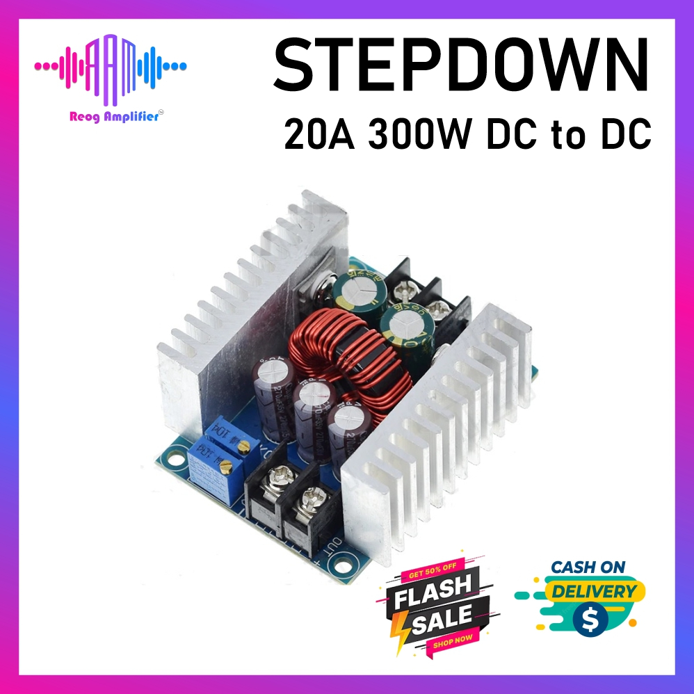 Stepdown step down 20A 300W DC to DC CA CC converter