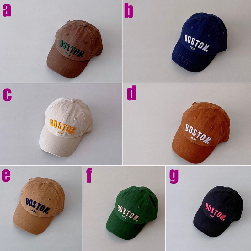 Playdate Topi Baseball Anak Cowok Cewek 2 sampai 8 Tahun Bucket Hat Kupluk Bayi Lucu