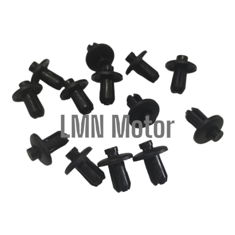 (50 PCS) grosir baut kancing klip tumpul Nmax, R15, aerox, lexy, ADV bentuk ori universal