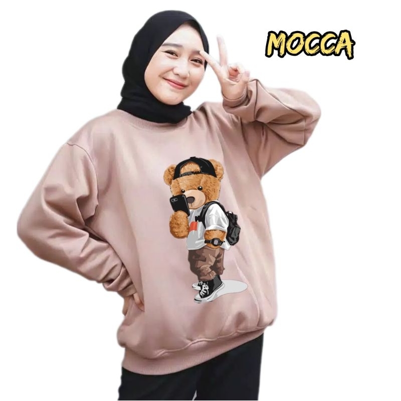 SWEATER WANITA  TEDY BEAR