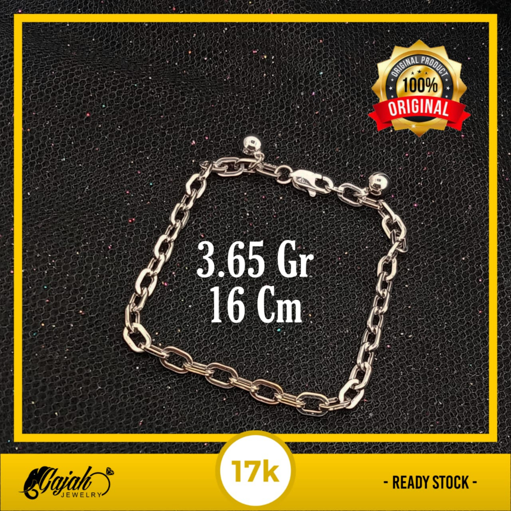 Gelang Emas 17K - 3.65 Gr Kadar 750 - 5357