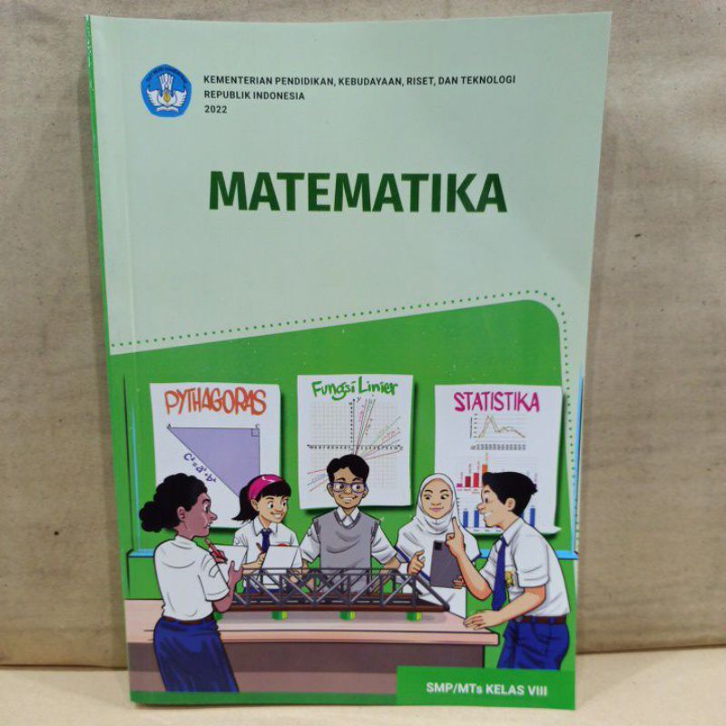 Buku Paket Matematika kelas 8 SMP Kurikulum Merdeka 2021