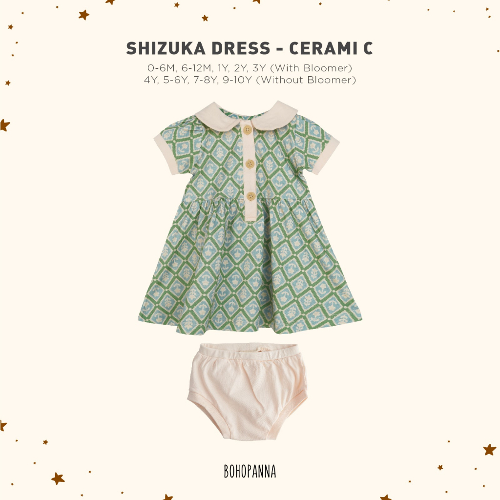 Bohopanna Shizuka Dress | Dress Anak 0 - 4 tahun