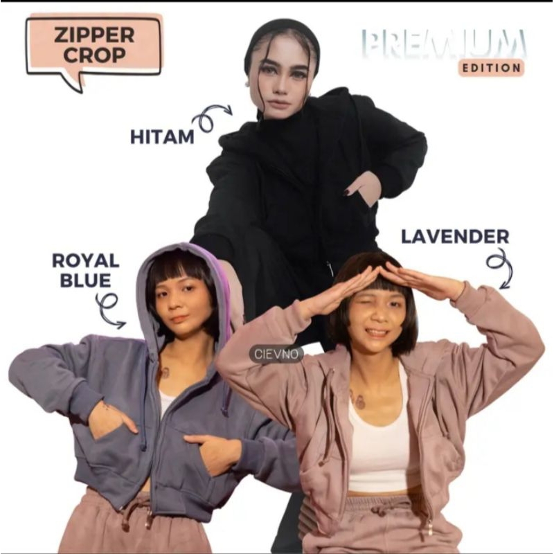 CIEVNO JAKET CROP PREMIUM
