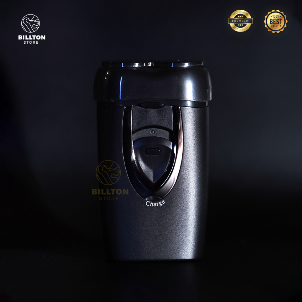 Alat Cukur Elektrik Close Cut Shaver Pria / Alat Cukur Bulu Halus 4D Touch Shaver
