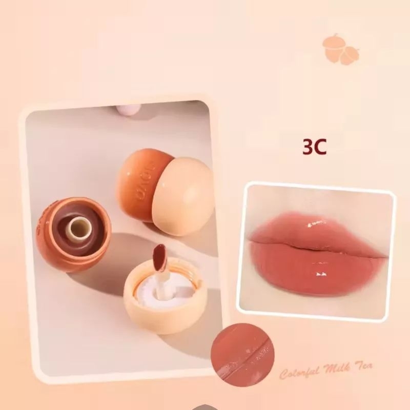 novo lipgloss jamur/novo crystal lip jelly/lip jelly jamur