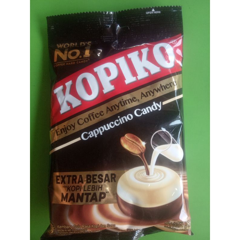 

Permen Kopiko Rasa Cappuccino Candy 175g Isi 50 butir