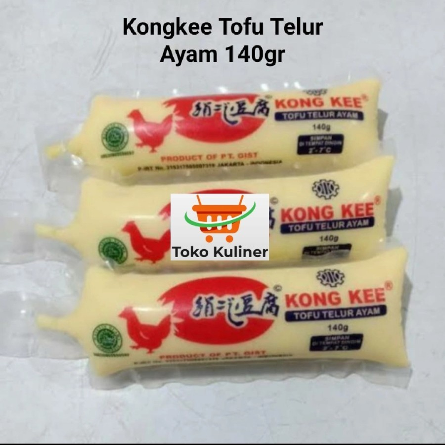 

Kongkee Tofu Telur Ayam 140gr