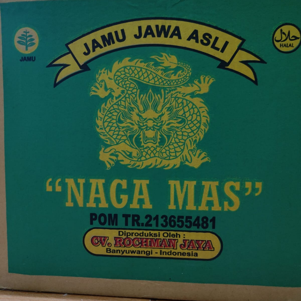 Jamu Naga Mas Untuk Redakan Pegal Linu Asam Urat Encok Rematik Kemasan 600ml Botol Beling Ramuan Jawa Asli