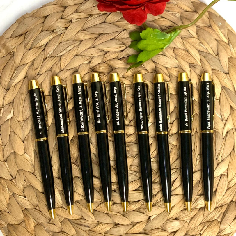 PULPEN CUSTOM  SATUAN / pen uv marking / ballpoint plastik promosi / PULPEN METAL