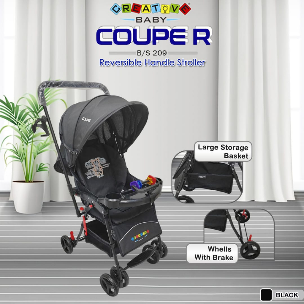 Creative Stroller Baby Couper BS 209 / Kereta Dorong Bayi