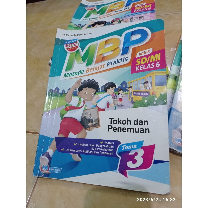 buku bekas kelas 6 MBP 3 penerbit MASMEDIA