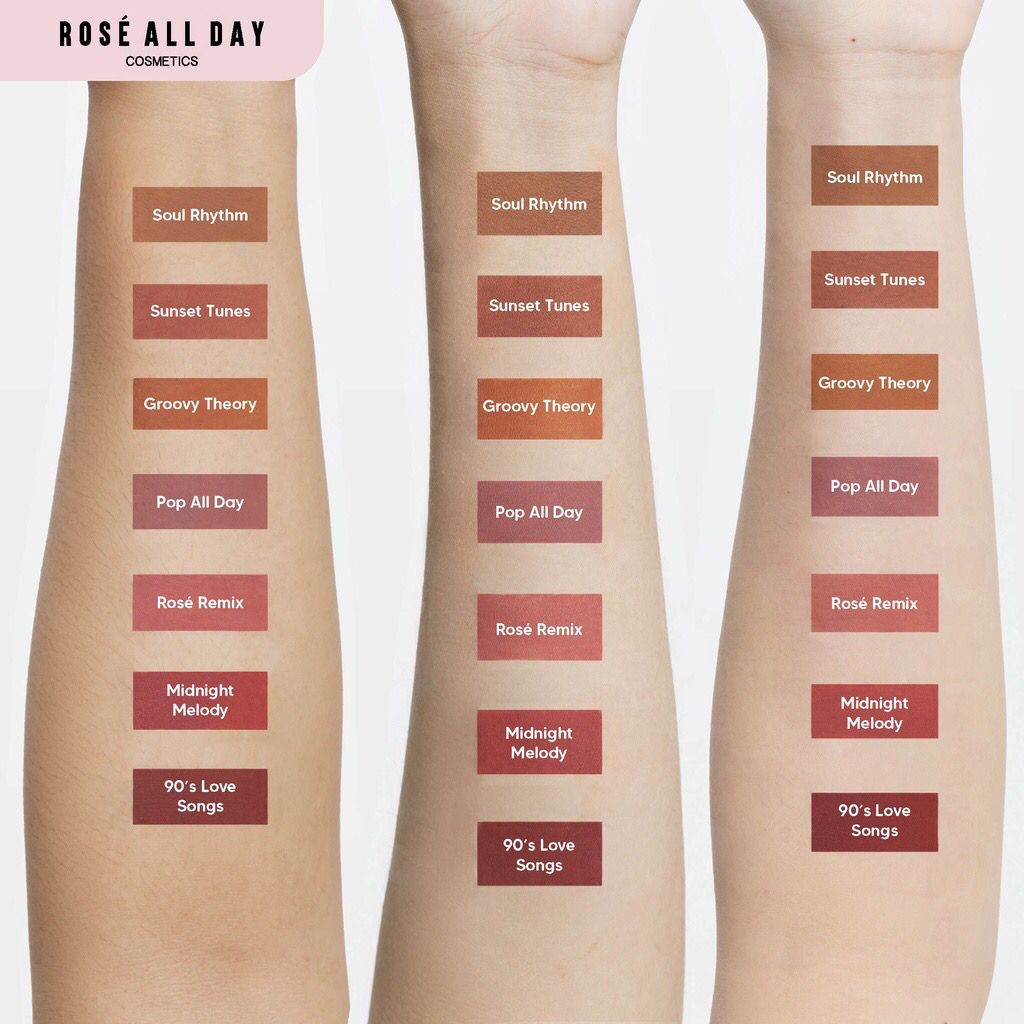 Rose All Day Lip Mousse Records