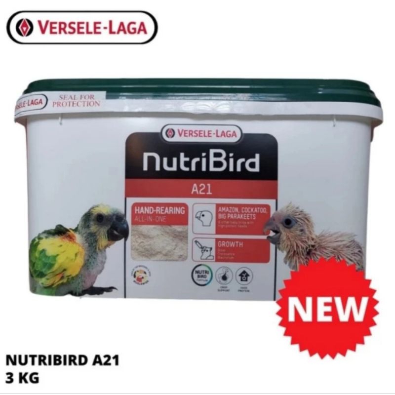 VERSELE LAGA NUTRIBIRD A21 BUBUR LOLOH BABY BURUNG