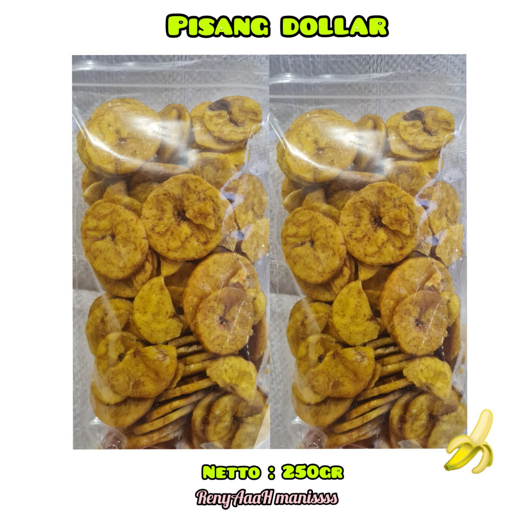 

KERIPIK PISANG DOLLAR MANIS 200GR