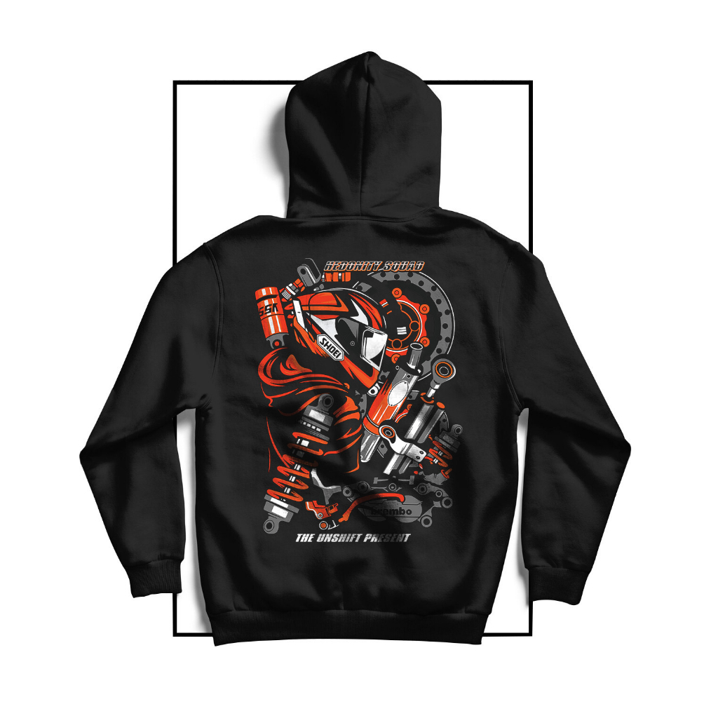 TERMURAH !! COD Jaket Sweater Hoodie Pria Distro hoodieOriginal Big Size Jumbo M - XXL