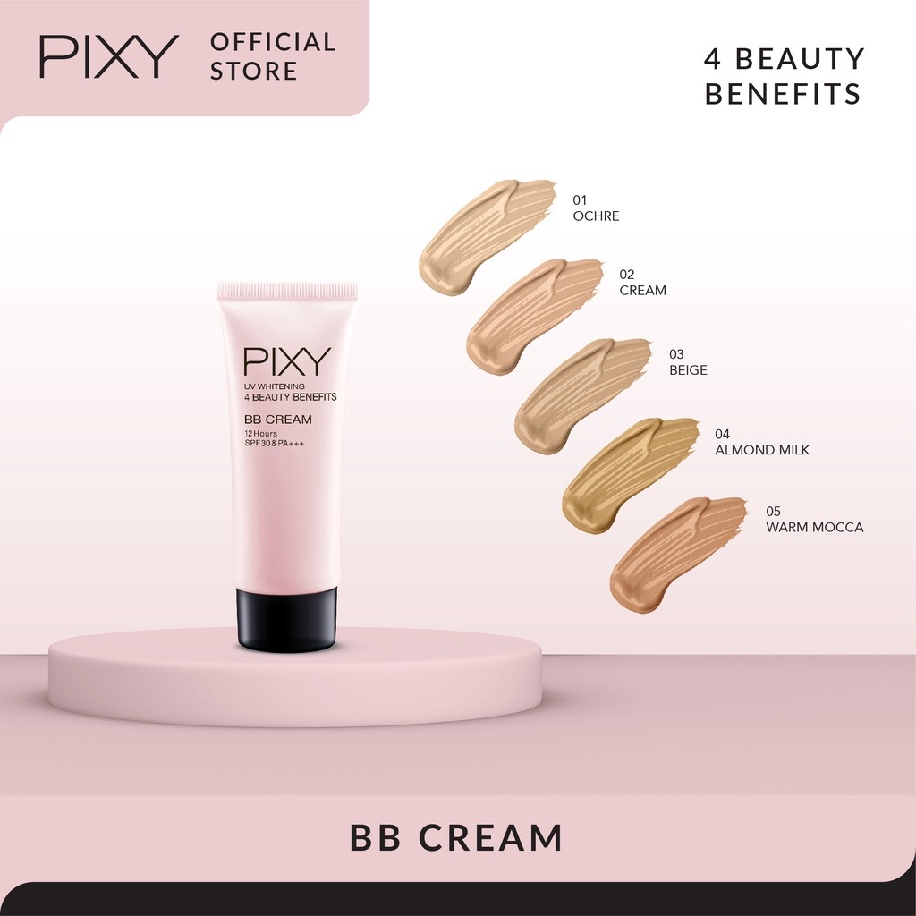 PIXY BB Cream UV Whitening 4 Beauty Benefits 30 mL