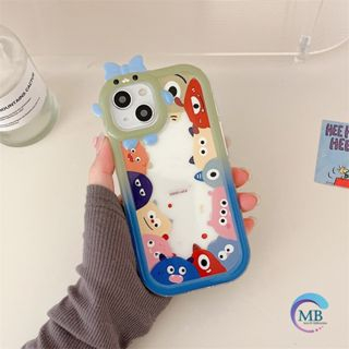 SS807 SOFTCASE SILIKON MOTIF KARTUN MONSTER KECIL FOR INFINIX HOT 9 10 11 12I 20 20I 30 30I PLAY SMART 5 6 7 MB8173