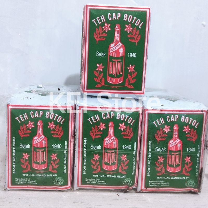 

Teh Tubruk Cap Botol Hijau 40 Gram