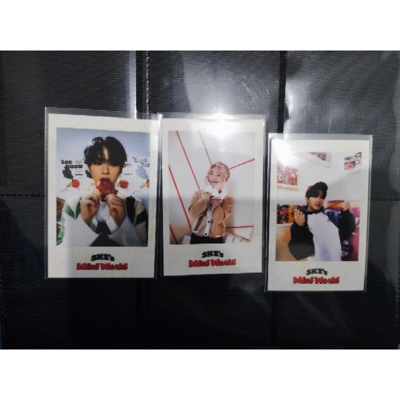 ready pola pc photocard sg23 straykids skz sekijeu season greeting 2023 pob preorder benefit leeknow