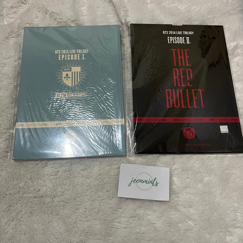 [READY STOCK] BTS Program Book Begins & The red Bullet Rare