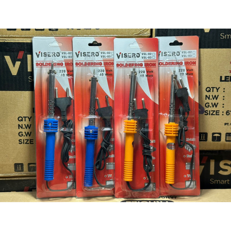 Solder Visero VSL-03 40W / Solder Gagang Plastik Visero VSL03 40W