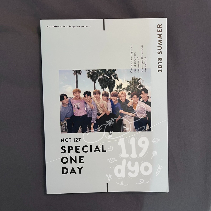 nct 127 memorial book photobook