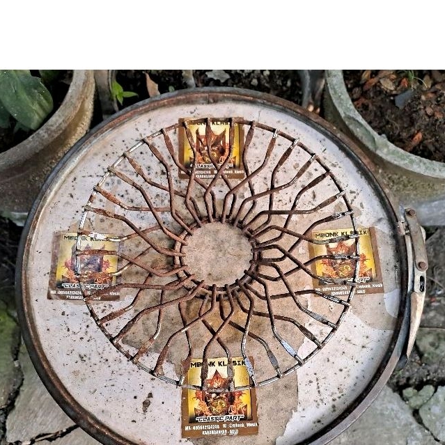 wildop bakmi ring 8 vespa super vbb ps ORIGINAL wheel dop bakmi vbb super