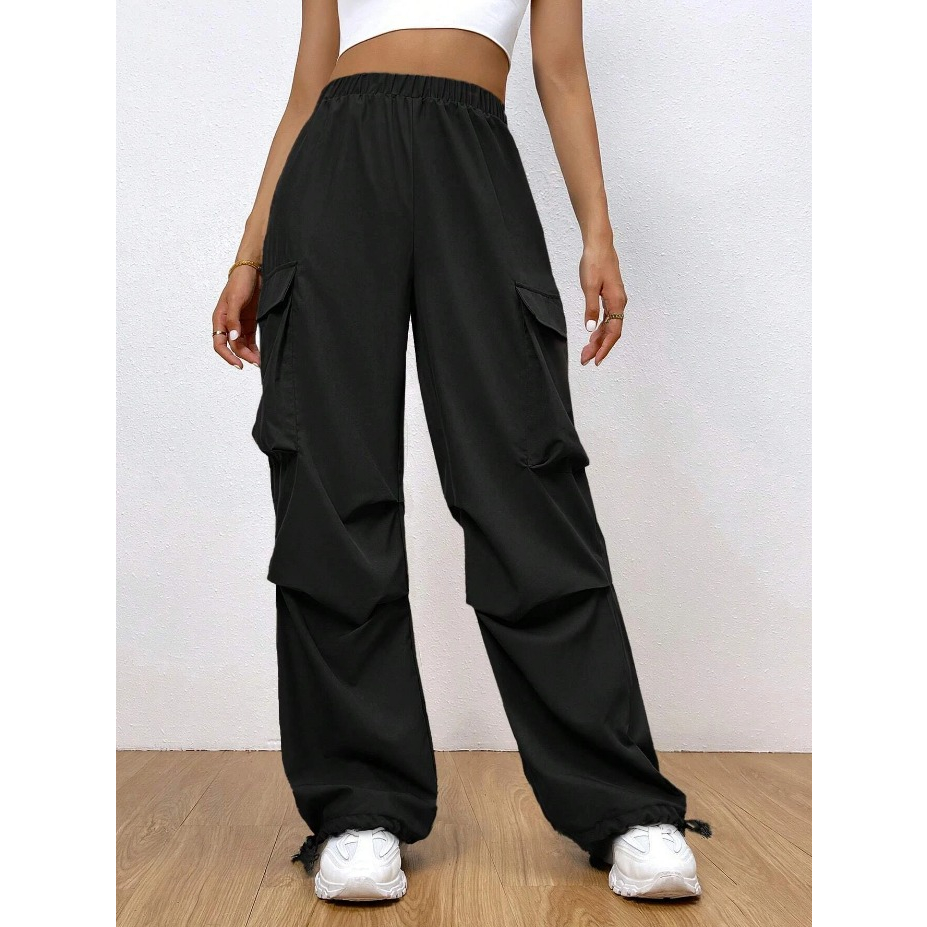 Jogger Cargo Pants - Celana Jogger Sweatpants Baggy Wanita Street Style - Jogger Bangkok