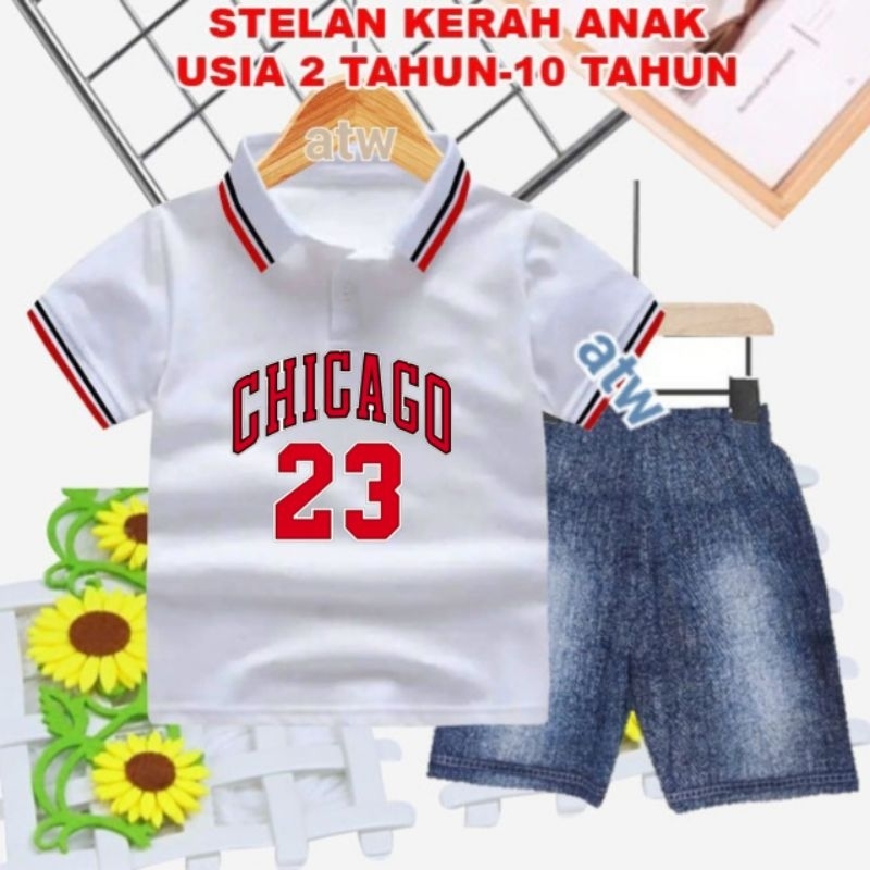 STELAN WANGKY ANAK/CELANA SEMI JEANS USIA 2 THN-10 THN (CH1CAGO)